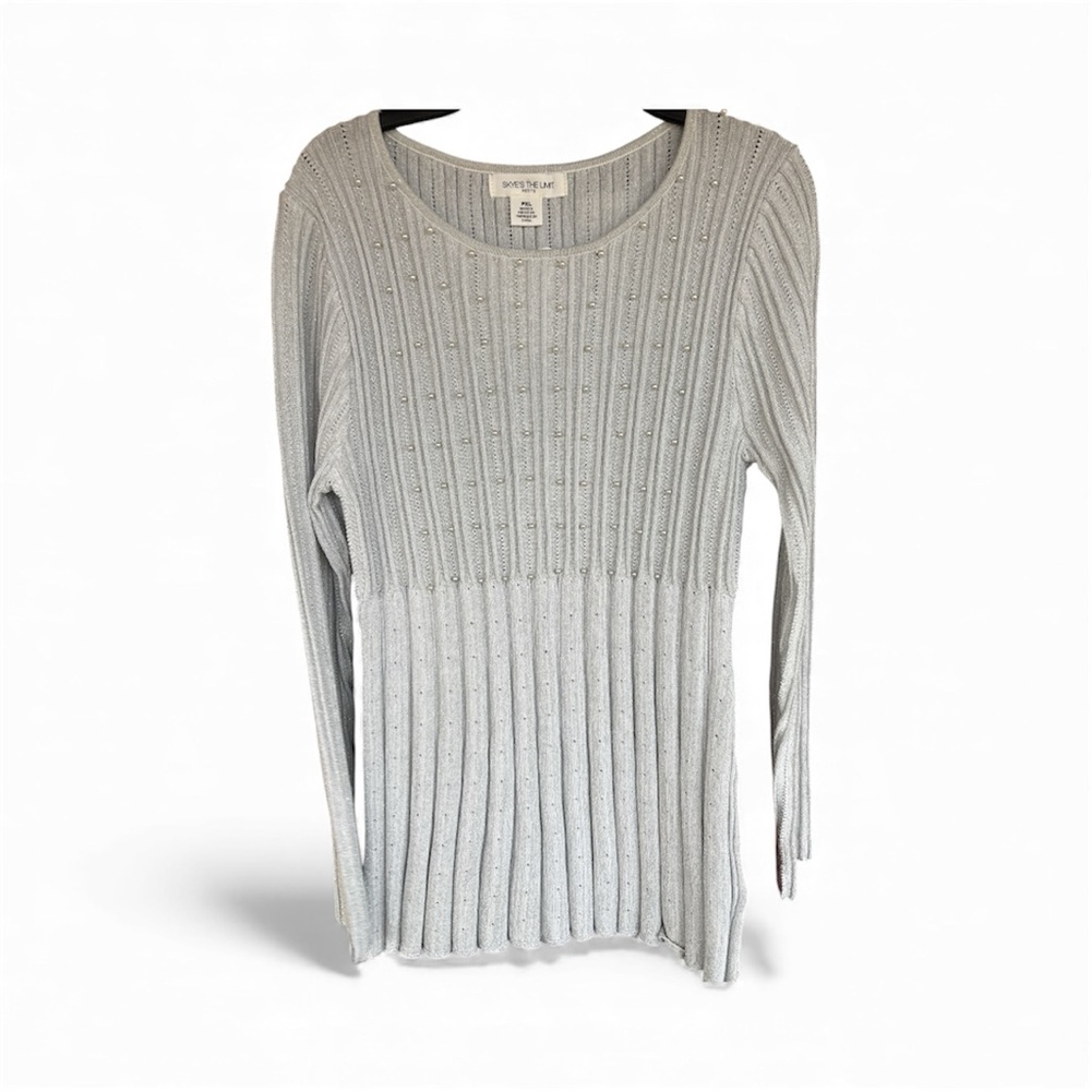 Gray Sweater Crew Neck